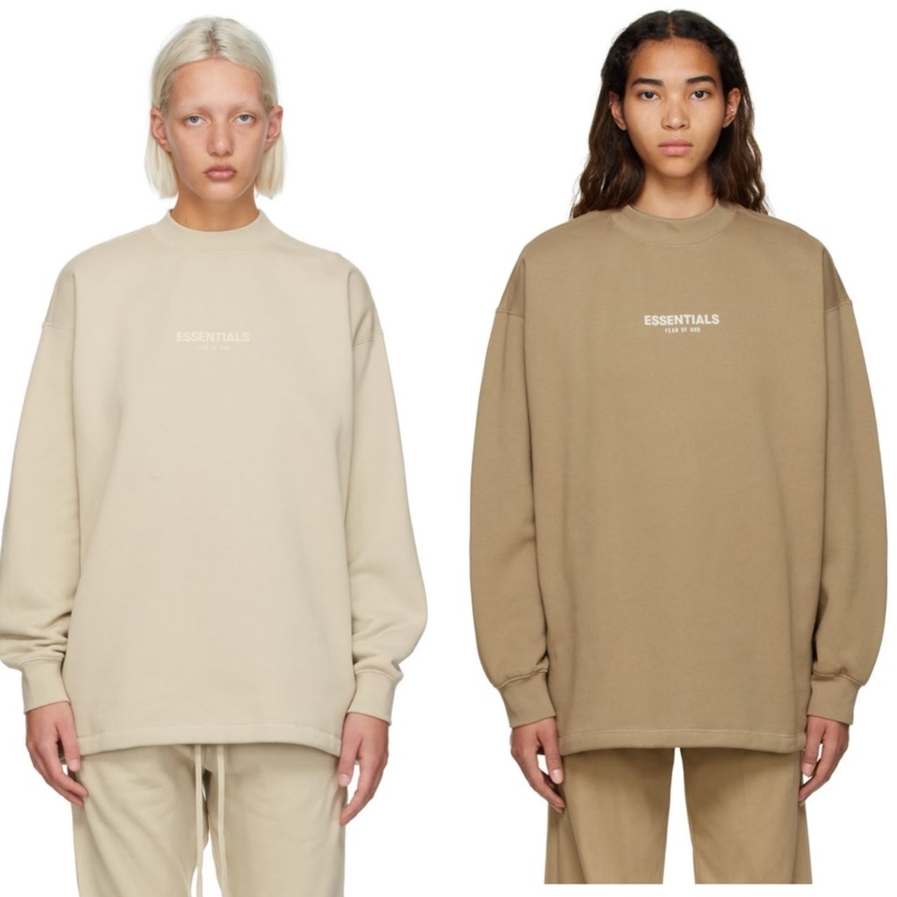 Fear of God Essentials Crewneck Sweatshirt x 2 SIZE XXS